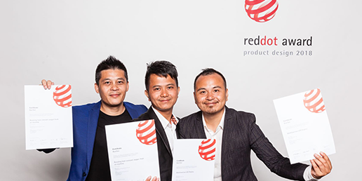 半岛体彩在线下载
设计荣获两项德国红点设计奖 Reddot Awars 2018